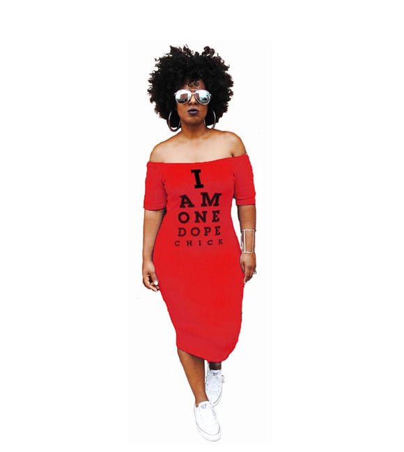 (S-3XL) 💋 Dope Chic Bodycon Dress