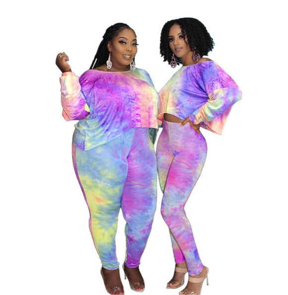 Women Fashion Plus Size Set